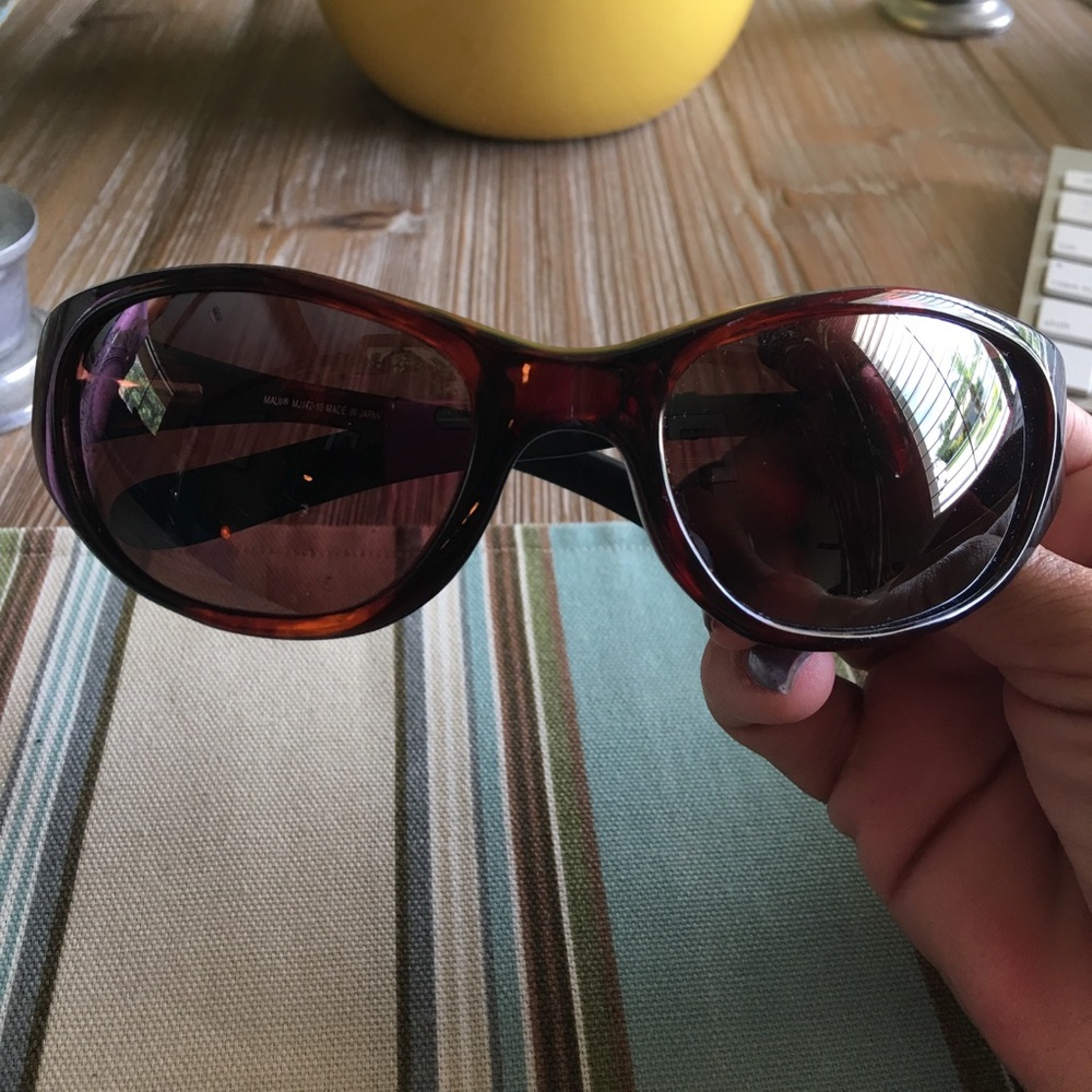 Authentic  Maui Jim polarized sunglasses.