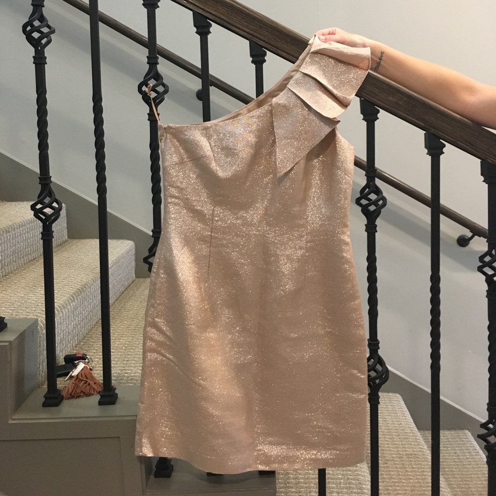 Trina Turk off shoulder dress