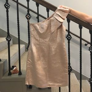 Trina Turk off shoulder dress