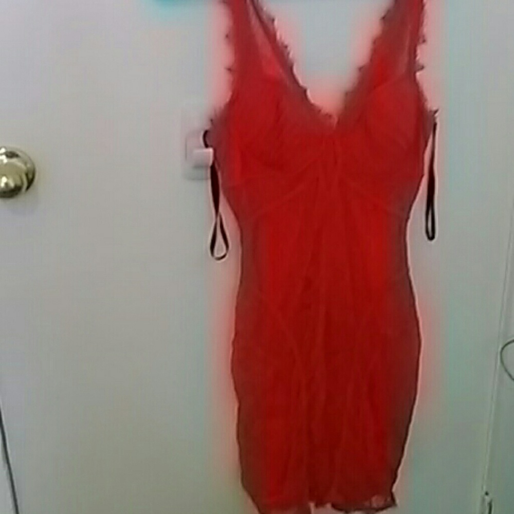 Red dress