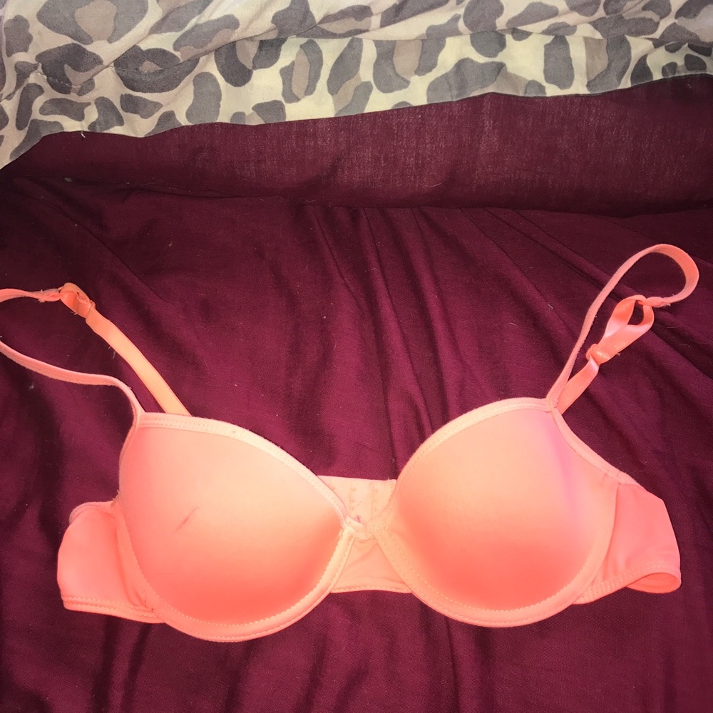 Orange bra