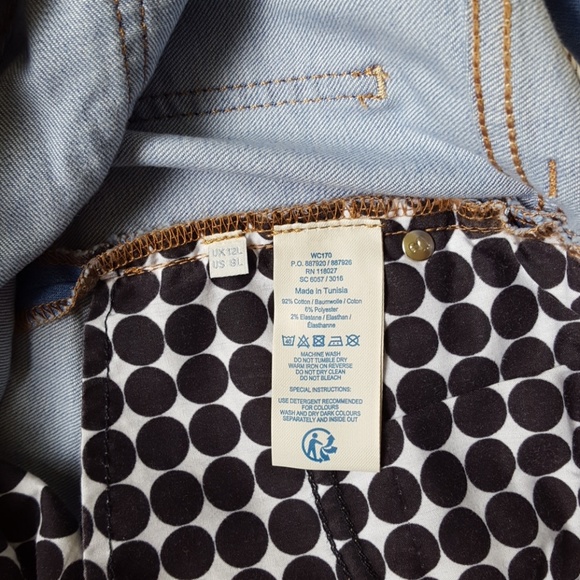 Boden 8L skinny denim blue jeans pants - Picture 7 of 8