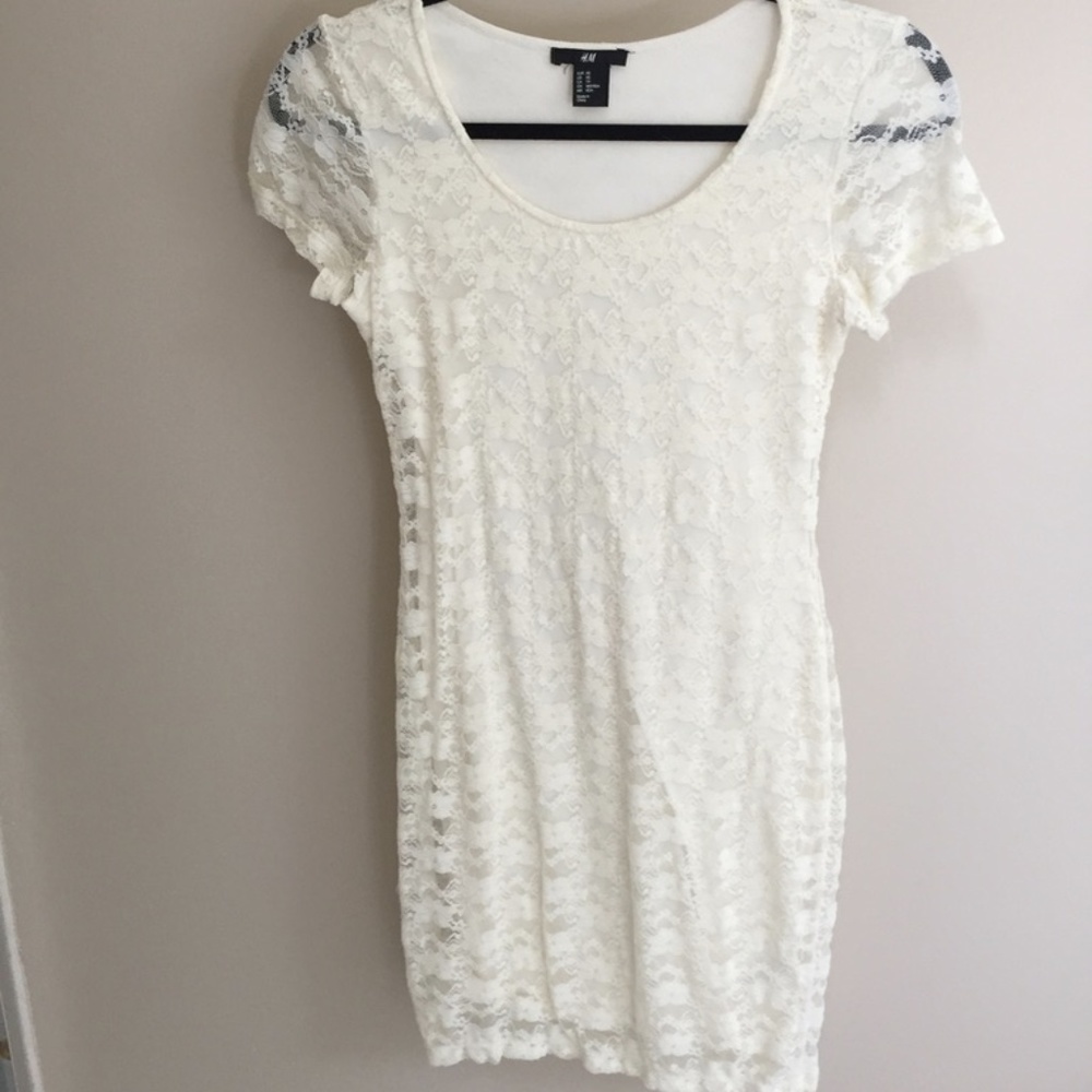 h&m white bodycon dress White Bodycon Dresses | Midi, Long-Sleeve & Lace
