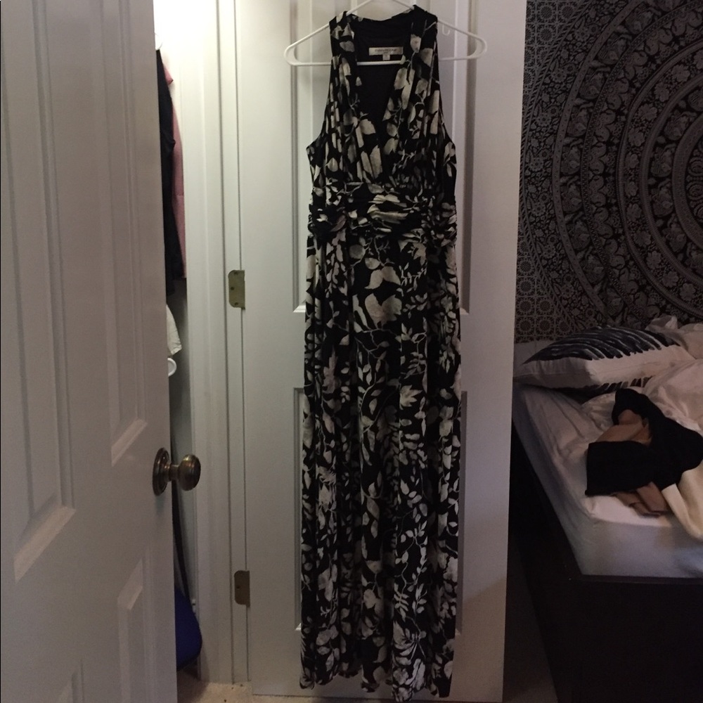 Patterned maxi dress