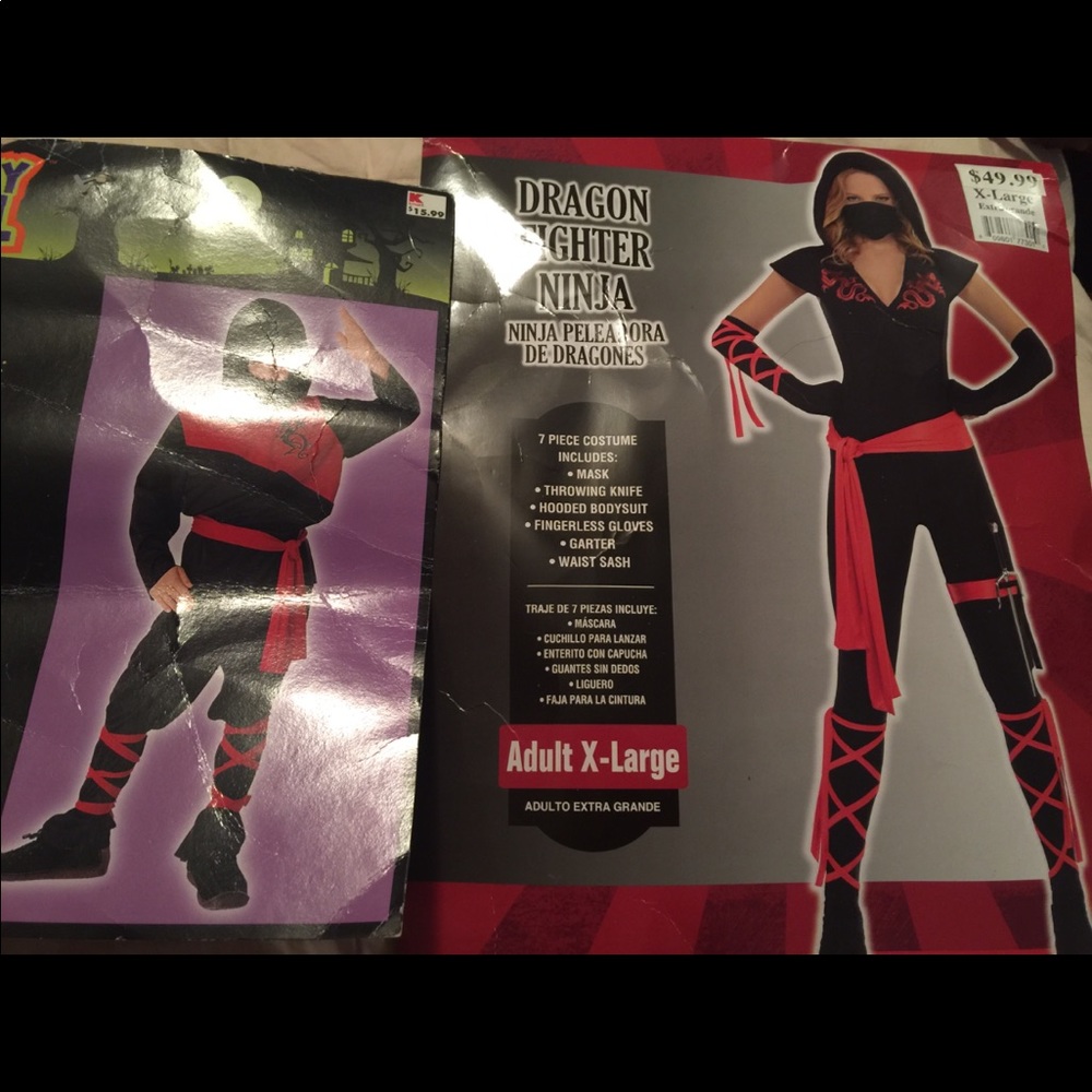 Mother and son Ninja Costumes