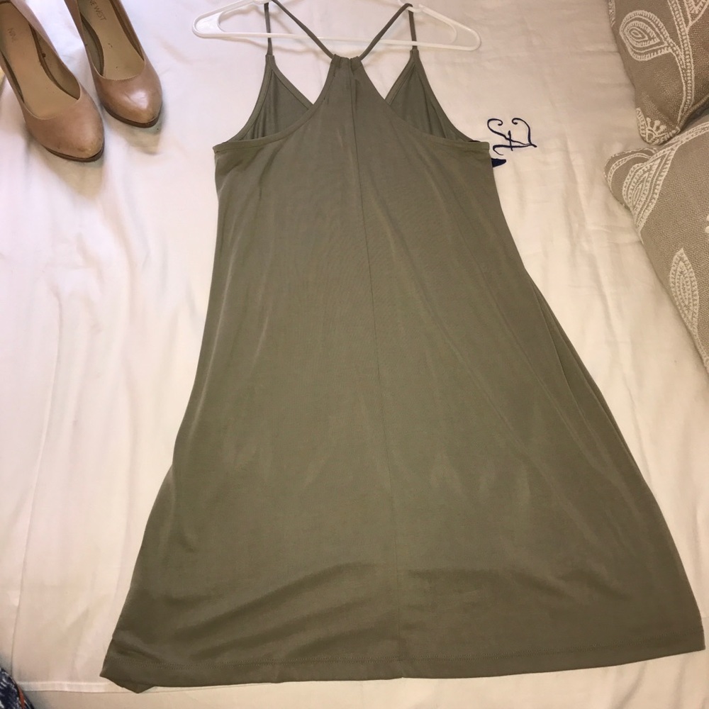 ❌sold!❌ NWT Green Cami Dress - Picture 2 of 4