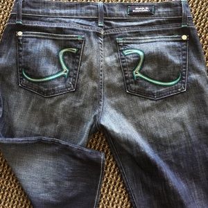 Rock & Republic Denim Capris size 31 .  EUC