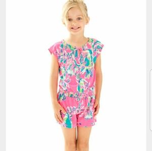 Girls XS and SMALL Lilly Pulitzer pacey rompers