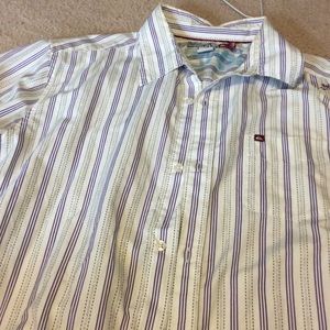 Short sleeve casual button up shirt