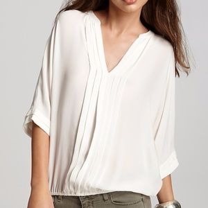 Joie Marru Silk White Blouse,  size L with tags