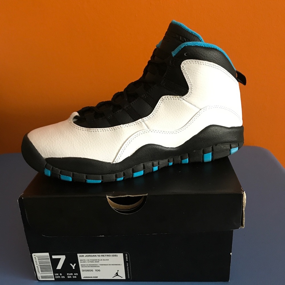 Air Jordan 10 Powder Blue