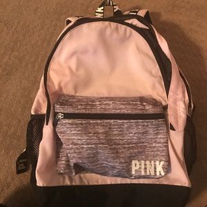 Pink backpack