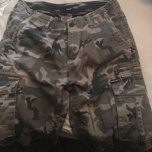 Hurley cargo shorts