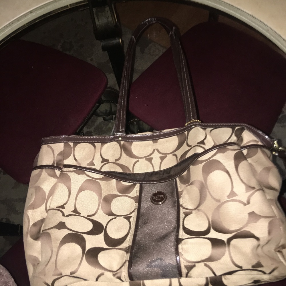 Coach diaperbag