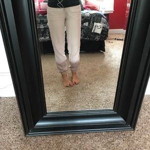 H&M light pink joggers