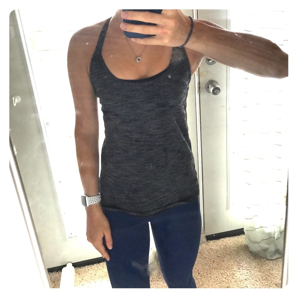 Lululemon tank top with built in sports bra