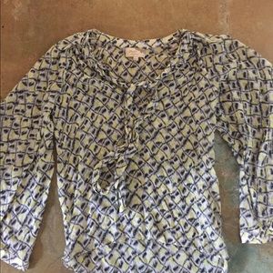 Elizabeth and James bell sleeve blouse