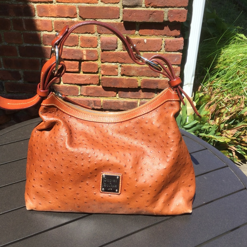 Authentic Dooney & Bourke Leather Shoulder Bag