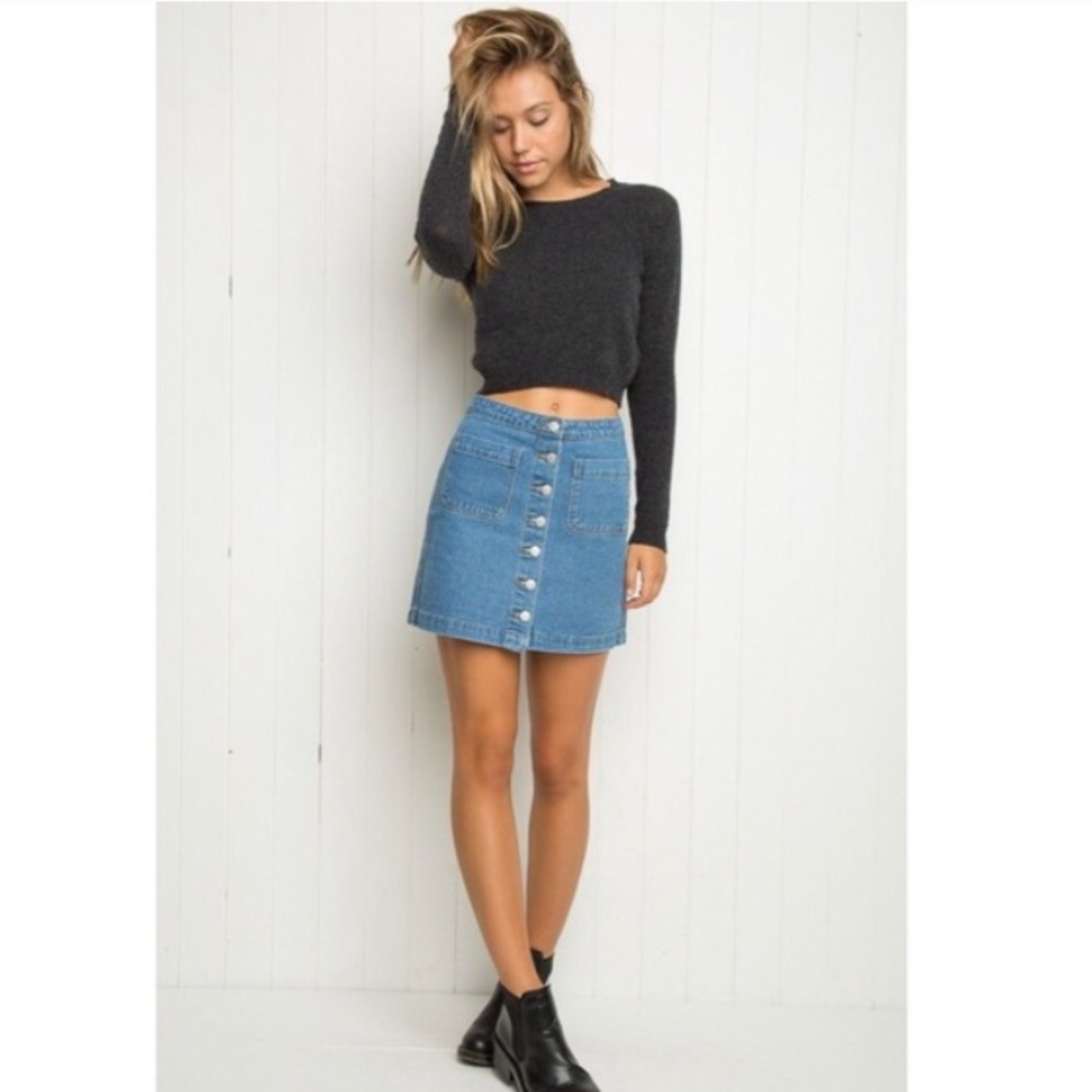 Brandy Melville Denim Skirt
