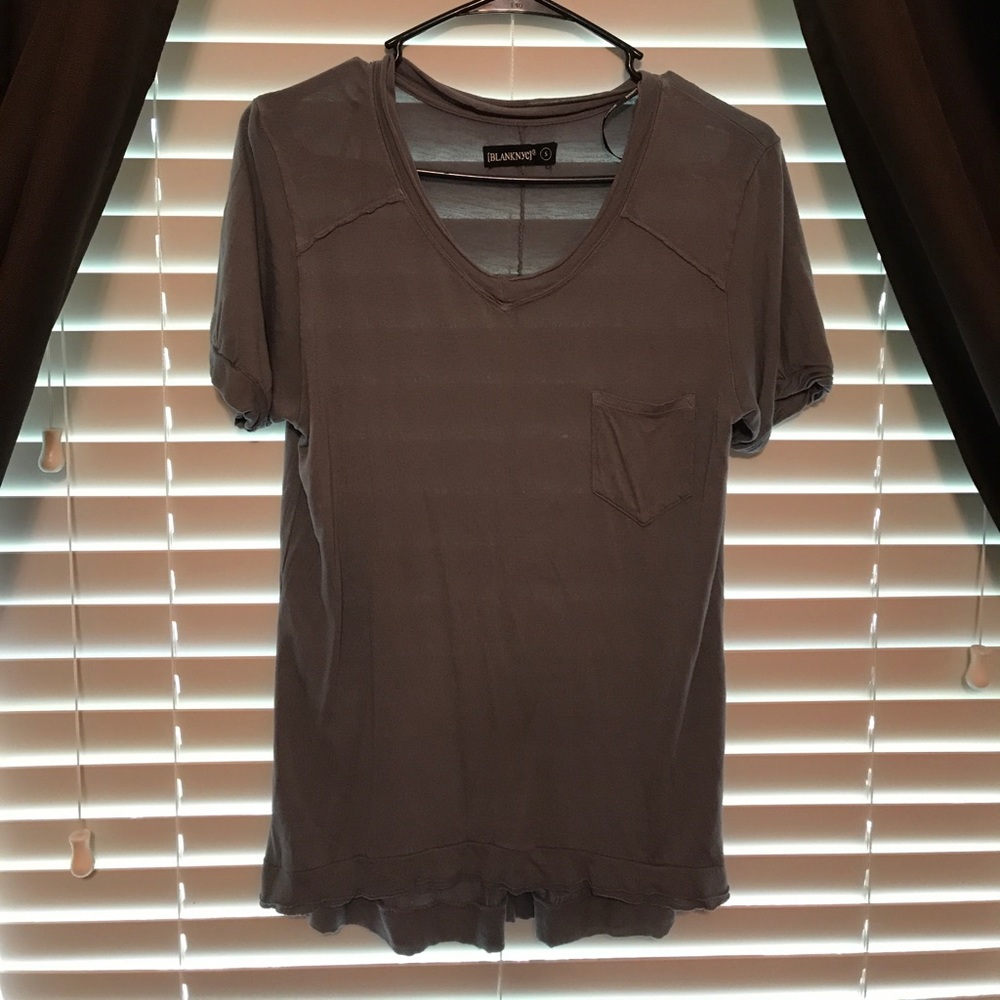 Grey V-Neck