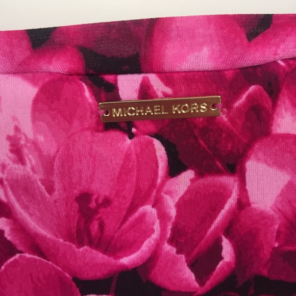 ❌SOLD❌MICHAEL Michael Kors Floral Shift Dress - Picture 6 of 8