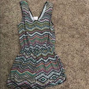 Target colorful romper
