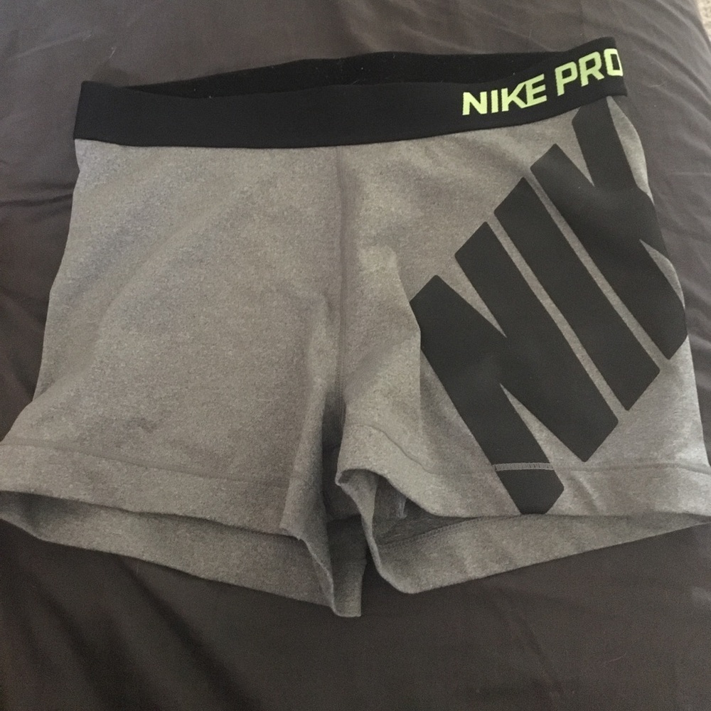 Nike pro compression shorts