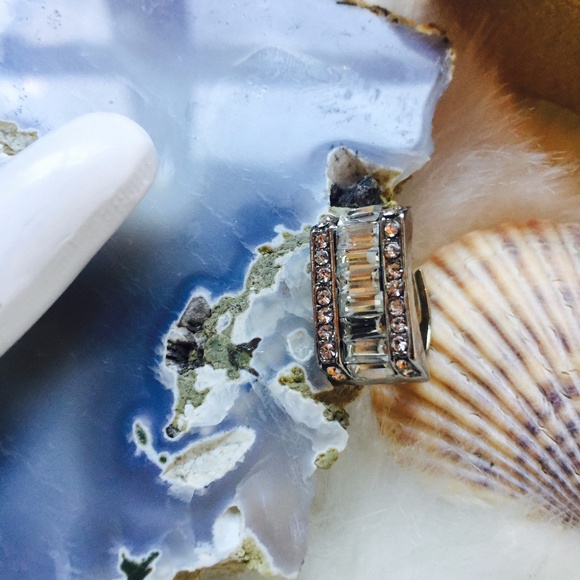 . {GATSBY} Crystal bar ring o/s - Picture 6 of 8