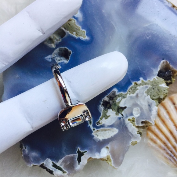 . {GATSBY} Crystal bar ring o/s - Picture 8 of 8