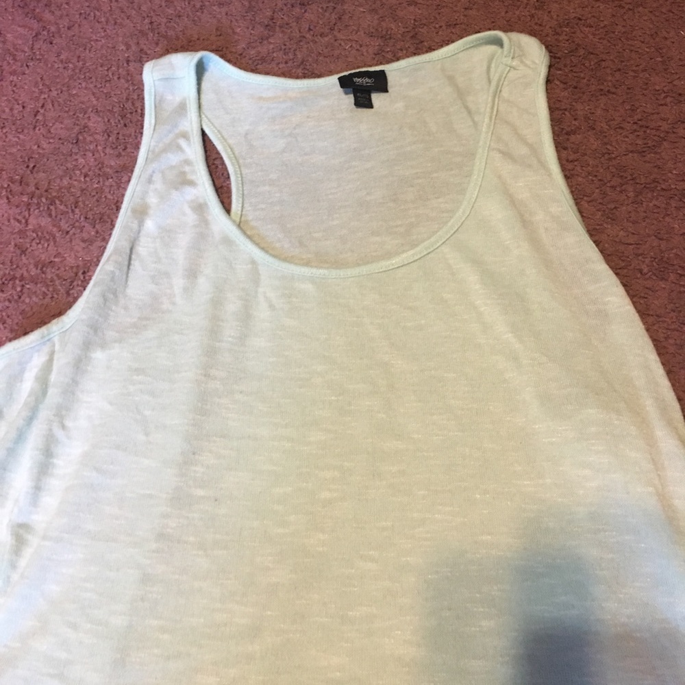 Mossimo mint green tank top