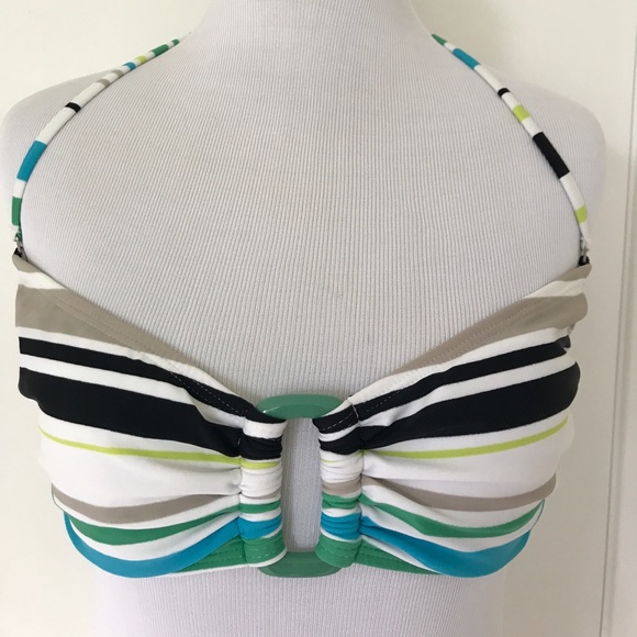 STRIPED SET BIKINI/COVER UP. - Picture 2 of 8