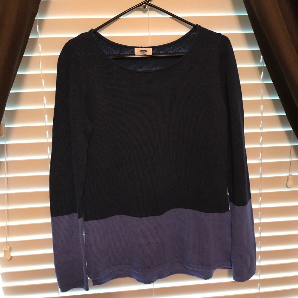 Old Navy colorblock sweater