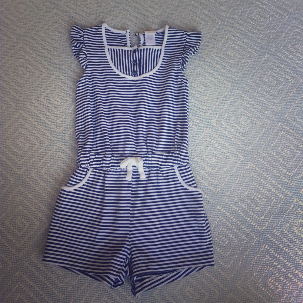 Girls Janie and Jack Romper
