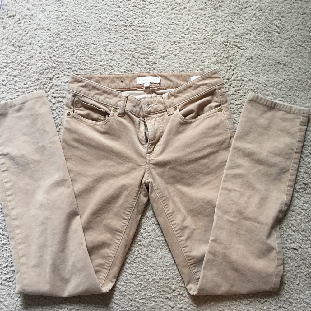Brand new never worn Tory Burch corduroy jeans