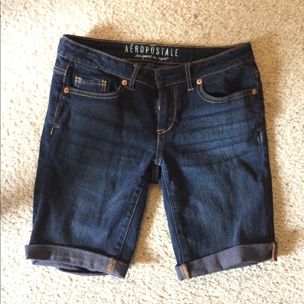 Aeropostale Bermuda jean shorts size 2
