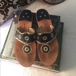 Jack Rogers Nantucket Gold Sandal