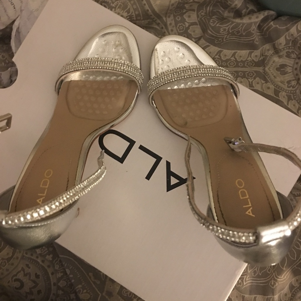 Also silver heels