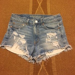 American Eagle high rise festival shorts ☀️