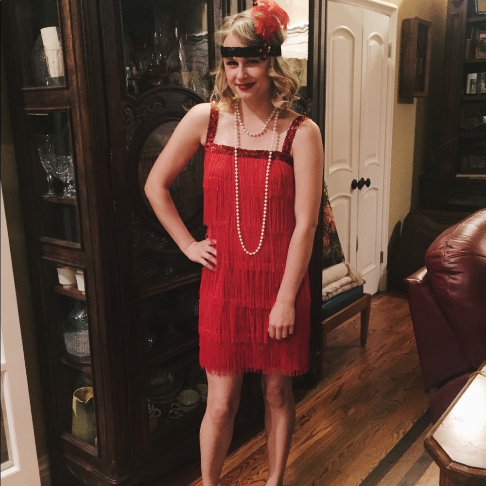 Full flapper 1920s costume size M
