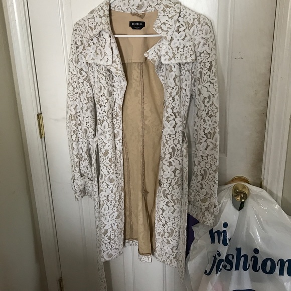 Buy Bebe Lace Trench Coat Up To 79 Off