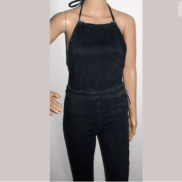 Free People skinny Overalls size 10 - Picture 2 of 3