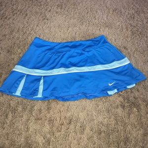 Blue Size Medium Nike Tennis Skirt