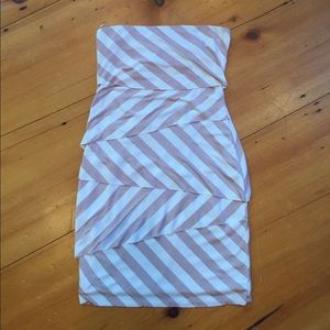 Mystree Strapless Dress