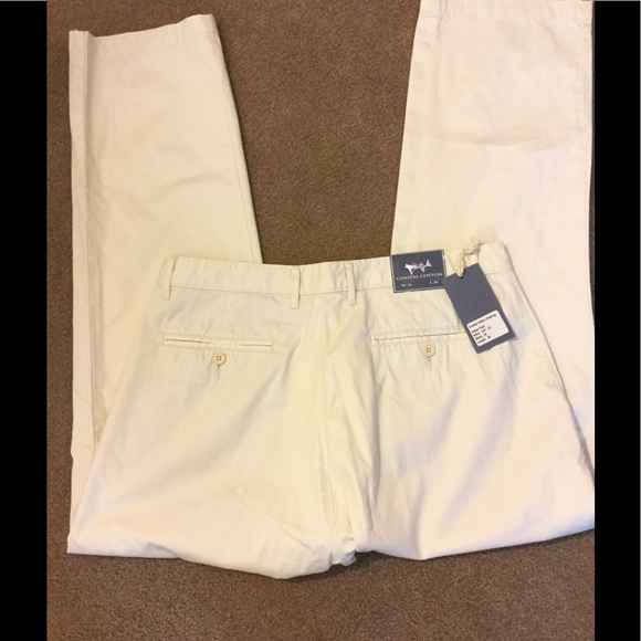 NWT MEN'S COASTAL COTTON LIGHT KHAKI PANTS - Picture 5 of 6
