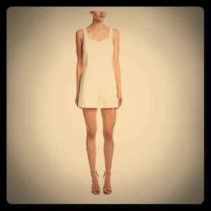 1. state Ruffle Sweetheart Neck Romper