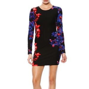 Parker "Mariel" cut out floral dress
