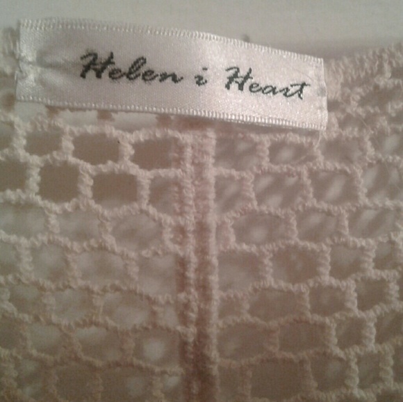 Crocheted cotton coverup - Picture 3 of 4