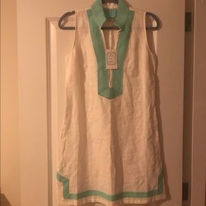 BNWT Sail to Sable-The Classic Linen Dress