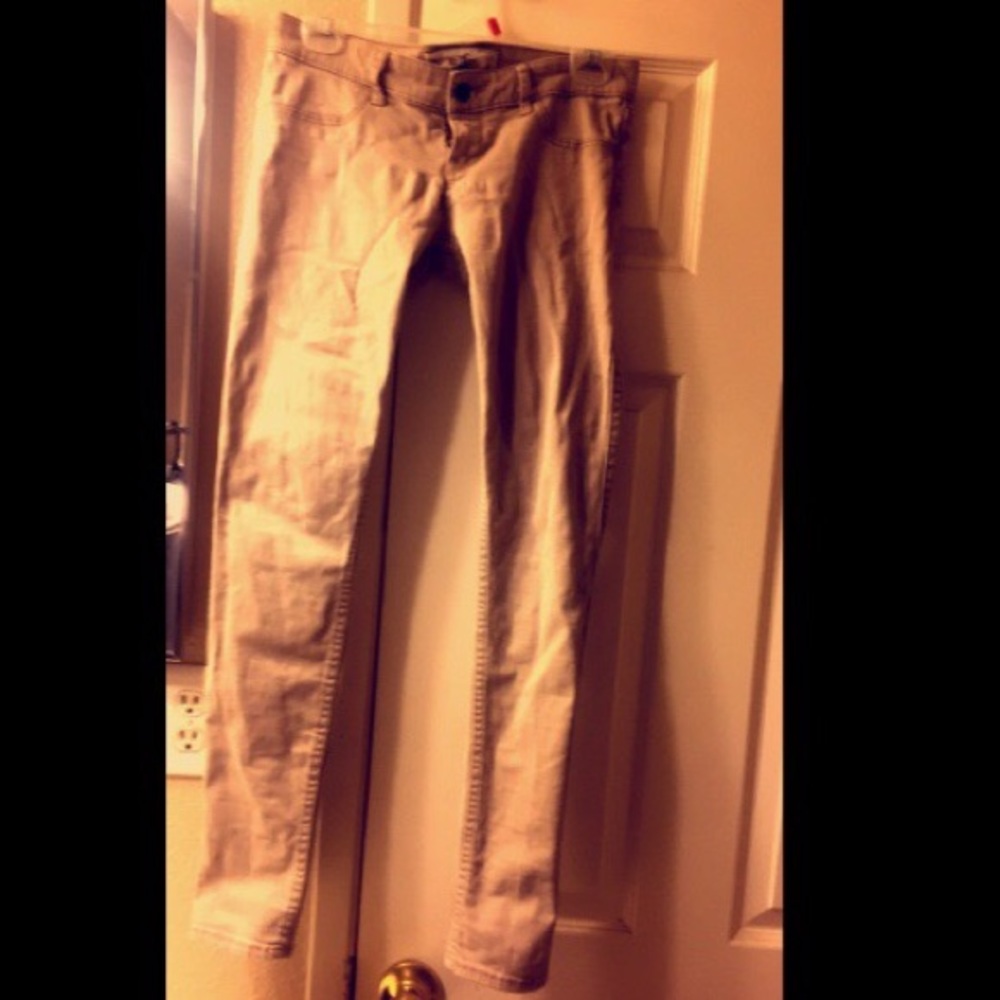 Tan Hollister Pants