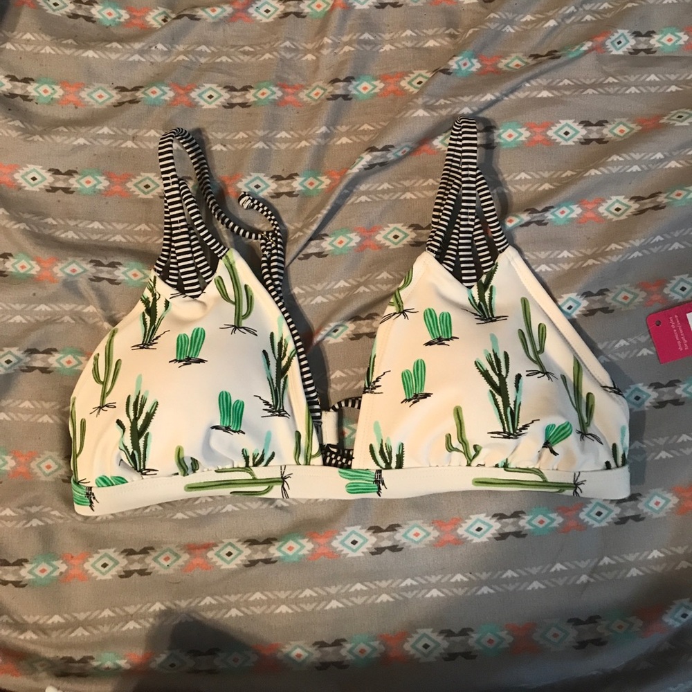 Cactus bikini top